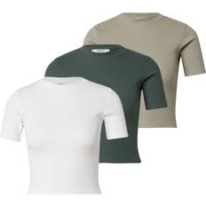 Shirts Ella - Grå/Grøn/Hvid