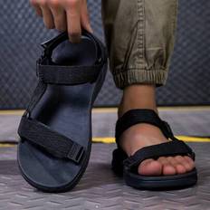 Sport Sandals Shein New Outdoor Sports Sandals With Hook And Loop - Flat