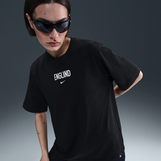 England T-shirts Nike Football T-Shirt Black Cotton S