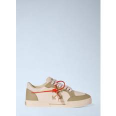 Vulcanized Leather Sneakers - White