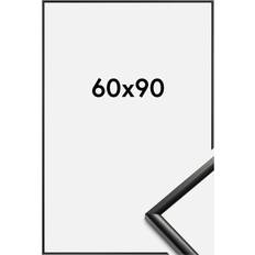 Walther New Lifestyle Akrylglas Sort 60x90 cm Ramme