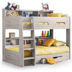 Julian Bowen Orion Bunkbed Grey Oak Bunk Bed 135x200cm