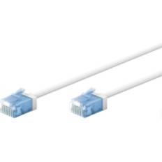Goobay Ultraflexibel Slim CAT6a Patchkabel 3m Vit
