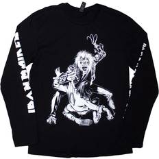 Off-Shoulder T-shirts Iron Maiden Unisex Adult No Prayer Claw Isolated T-Shirt - Black
