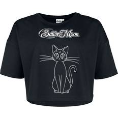 Anime T-shirt Luna - Svart