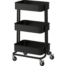 IKEA Bord IKEA Råskog Sort 35x45x77 cm Rullebord