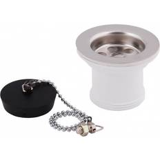 Sink Strainers Wirquin Stainless Steel Kitchen Sink Basket Strainer 1 1/2 D 50mm