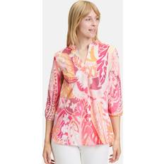 Betty Barclay Pink Tøj Betty Barclay Tyl Ærmeløs Paisley Bluse - Flerfarvet