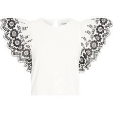 Ichi Dame T-shirts Ichi Ihmalui Ss Toppe T-Shirts - White