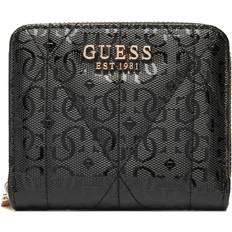 Geldbörsen & Schlüsseletuis Guess Aldina Slg Small Zip Around Wallet - Schwarz