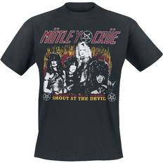 T-shirt Satd Vintage Flame - Svart