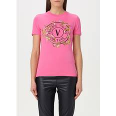 Sequins T-shirts Versace Jeans Couture T-Shirt - Pink