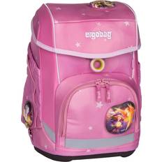 Ergobag Schulrucksack Cubo Set 5tlg Wolkenzau - Pink