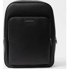 Armani Exchange Minimal Eco-Leather Backpack Black