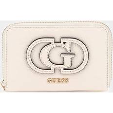 Guess Calebra Logo-Script Wallet - White