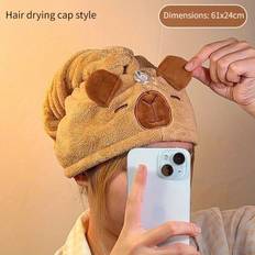 Hair Wrap Towels Temu Ultra-absorbent Quick-dry Hair Towel Wrap