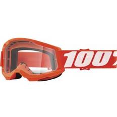 Motorcycle Goggles 100% Percent Strata 2 Youth MTB Goggles - Orange