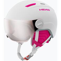 Head Maja Visor Kids Ski Helmet White