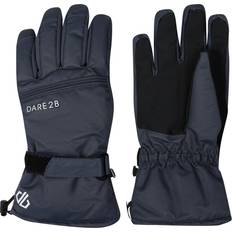 Grey - Men Gloves & Mittens Dare 2b Mens Worthy Ski Gloves - Ebony Grey