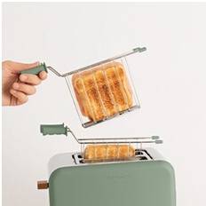 Create Pack Toast Retro Piccolo Tostapane Fette Larghe