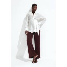 H&M Vinrød Before After Bukse Med Snøring XS