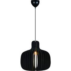 Trä Taklampor Nordlux Hazo 43 Taklampa Svart 43 x 43 x 43 cm Pendellampa