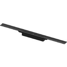 Tece drainprofile Golvränna PVD Svart Borstad 800 mm