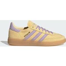 Orange Handball Shoes adidas Handball Spezial Trainers Shoes - Yellow Lilac Orange