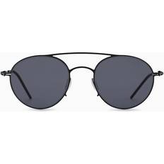 Giorgio Armani Herre Solbriller Giorgio Armani Mand AR6169 Uld Solbriller Metal Sort - Sort