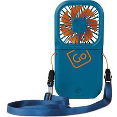Batteri Handfläktar Go Travel Folding Fan Blue