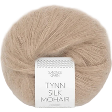 Mohair Garn Sandnes Garn Tynn Silk Mohair Lys Beige 212m