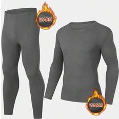 Shein Thermal Underwear Set Fashionable Leisure Suit - Autumn Winter