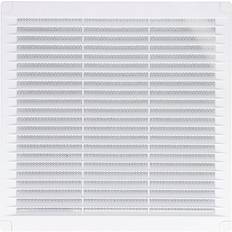 70cm - Vita Köksfläktar på rea Edm Ventilationsgaller 87706 Vit 25 x 25 x 0.7 cm 70cm, Vit