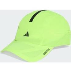 Adidas Running Accessories adidas Runningxadizero Lightweight Climacool Cap - Lucid Lemon/Black