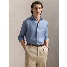 Polo Ralph Lauren Linen Tops Polo Ralph Lauren Linen Long Sleeve Shirt - Blue