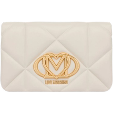 Love Moschino Quilted Smart Daily Bag - Ivory