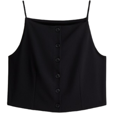 Westen H&M Jersey Waistcoat - Black