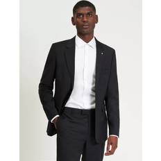 Paisley Blazers Ben Sherman Wool Blend Twill Blazer - Black