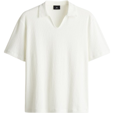 H&M Regular Fit Collared T-shirt - White