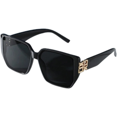 Shein Vintage Square Oversized Thick Frame Plastic Sunglasses Unisex Fashion Classic Outdoor Travel Beach Vacation Uv Protection Eyewear Sunglasses Beach Sun Glasses Beach Accessories For Women Sun Glasses Sunglasses Shades Basics And Suit For Sweater Jeans Sweatpants Hoodie Jackets Dress And Long Sleeve Shirt