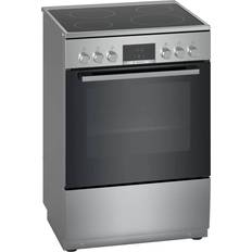 60 cm - Hvid Komfurer Bosch HKN31A050U Rustfrit stål, Hvid