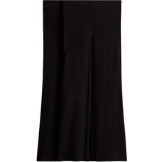 Kinderbekleidung H&M Ausgestellte Leggings - Schwarz/Gerippt