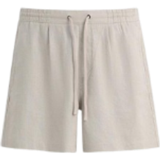 Zara Linen Bermuda Shorts - Beige