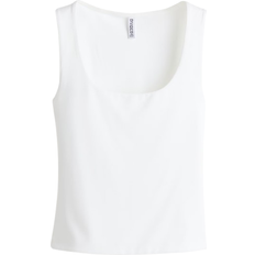 H&M Microfibre Vest Top - White