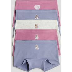 Cotton - Girls Boxer Shorts H&M 5-Pack Cotton Boxer Briefs - Blue/Frozen