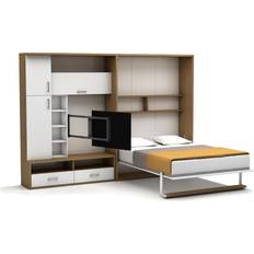 Bedden Tweepersoons Opklapbed Saloon 140 x 190 cm HR60