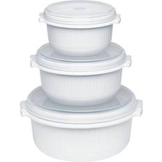 Mikrowellengeräte EMSA Micro Family Dish Starter Set White Mikrowellengerät
