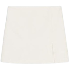 Zara Skort With Slit At The Hem - Ecru