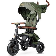 Trehjulet cykel Qplay Rito Delux 6-in-1 Klapp-Dreirad Olivgrün