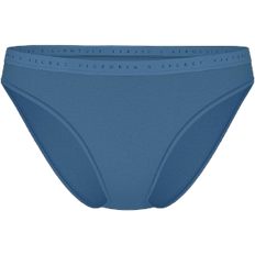 Victoria's Secret Stretch Cotton Bikini Panty - Blue